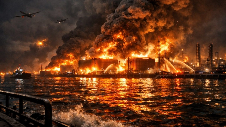 НПЗ горят после бомбёжек. А «Газпром» в выигрыше?