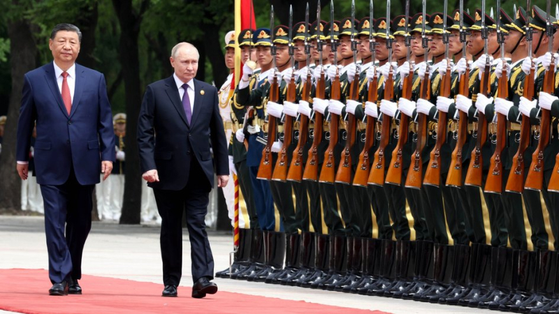 Владимир Путин и Си Цзиньпин